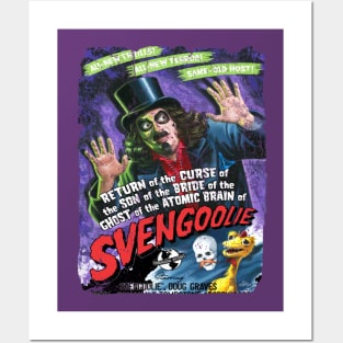 Return of the Curse Svengoolie Purple ver Posters and Art